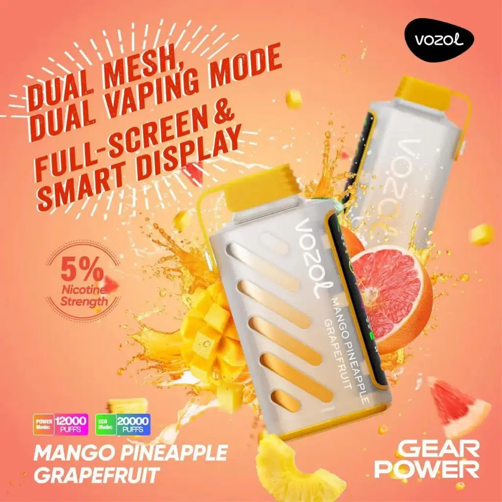 Vozol 20k puff - mango pineapple grapefruit