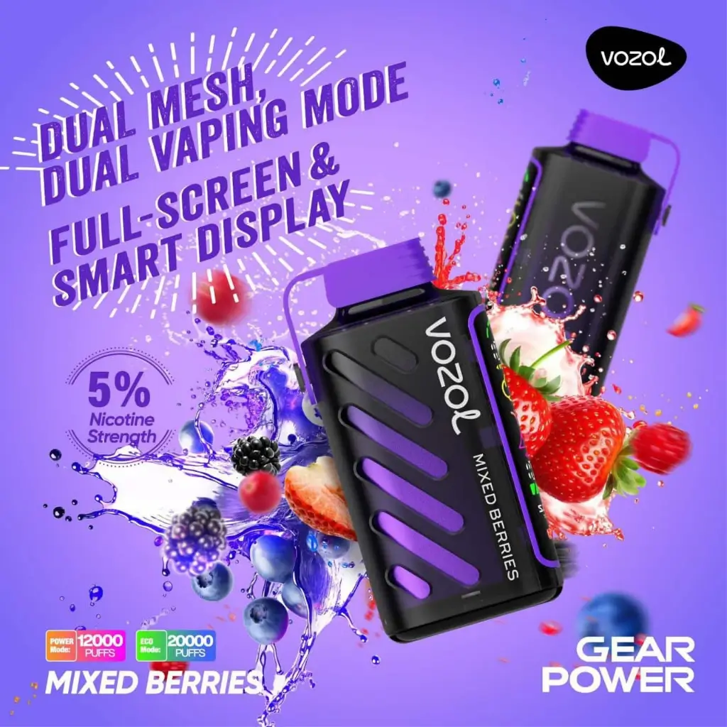 Vozol 20k puff - mixed berries