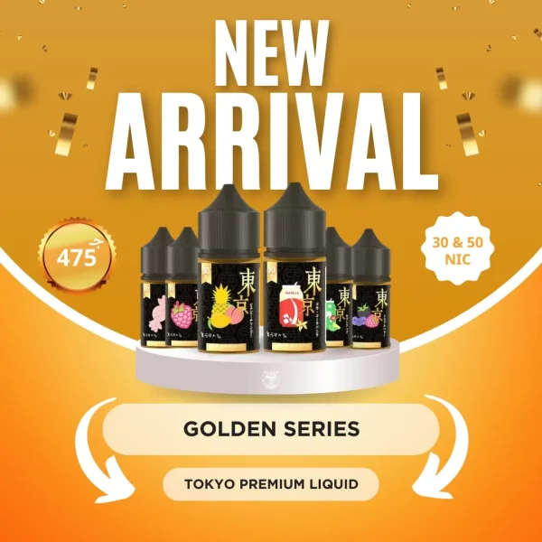 Tokyo Golden Series 30ml Salt