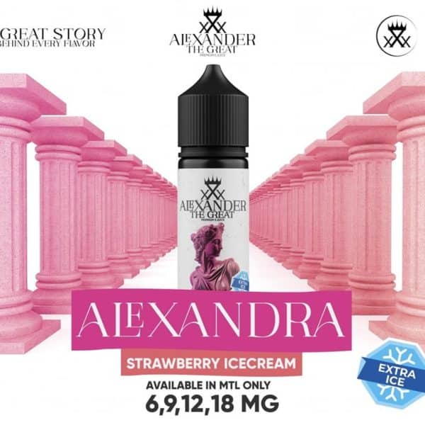 ALEXANDER - STRAWBERRY ICECREAM 60ML MTL