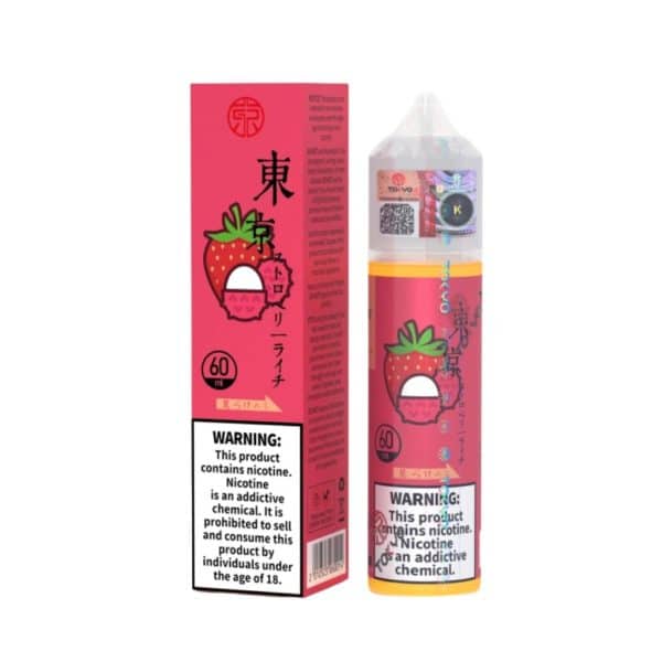 Tokyo E-Juice 60ml DL - Iced Strawberry Lychee