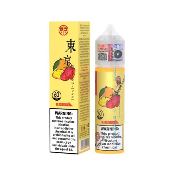 Tokyo E-Juice 60ml DL - Iced Strawberry Mango