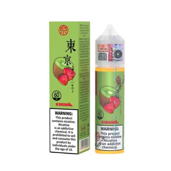 Tokyo E-Juice 60ml DL - Iced Strawberry Kiwi